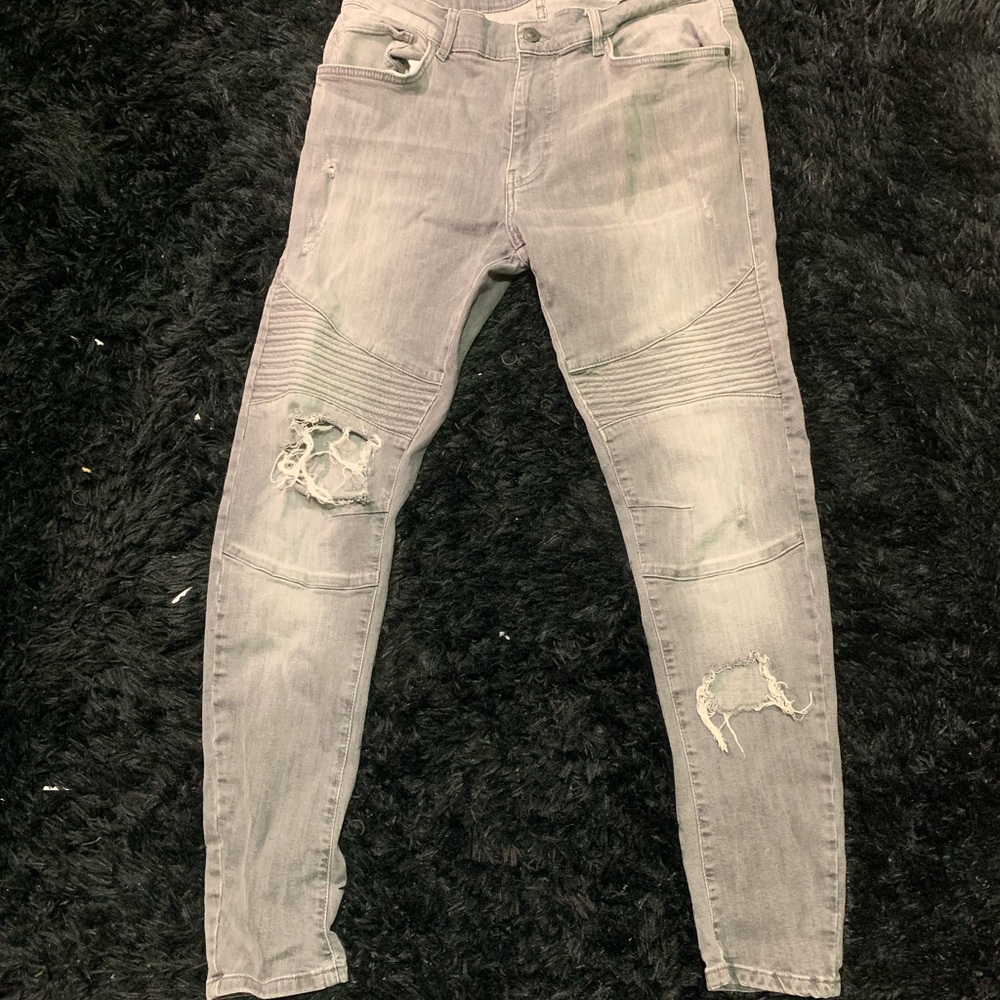 Distressed Zara Jeans